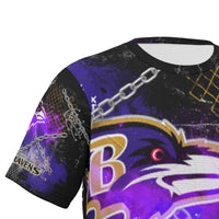 Ravens All-Over Print Men's O-Neck T-Shirt