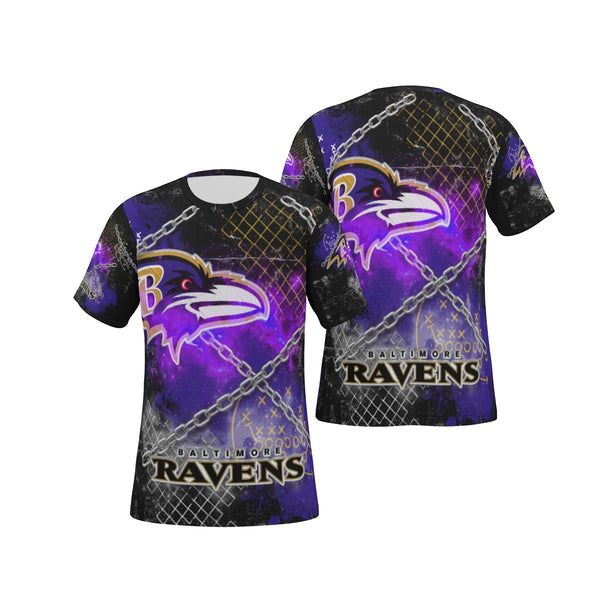 Ravens All-Over Print Men's O-Neck T-Shirt