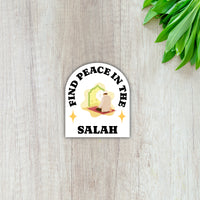 Find Peace In The Salah Sticker