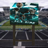Eagles NFL Themed TV Trays Limited Edtion
