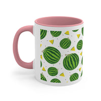 Watermelon whole Accent Coffee Mug, 11oz