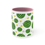 Watermelon whole Accent Coffee Mug, 11oz